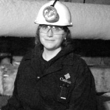 Environmental Professional (EP) in mining gear